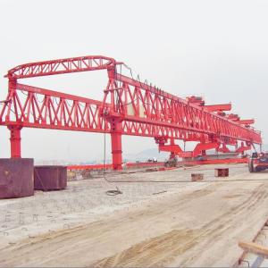 Buy cheap Road Bridge Beam Launcher Crane Heavy Lifting Equipment Machine 3phase from wholesalers
