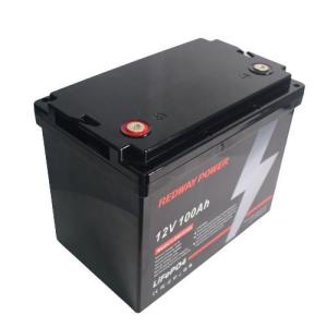 Buy cheap Rechargeable 12v 100ah Lithium Ion Battery 1280Wh 100ah Deep Cycle Battery Lithium from wholesalers