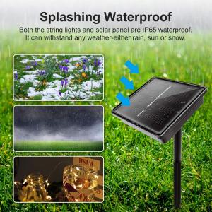 Buy cheap Waterproof Copper 8 Modes 72ft 200 LED Solar String Lights from wholesalers