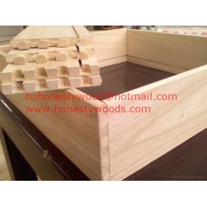 Buy cheap Paulownia drawer sides and backs, Paulownia drawer component. Dovetail groove from wholesalers