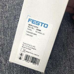 Buy cheap Festo MFH-5-1/4-S Air Mechanical spring solenoid valve Temperature Range -20°C to 80°C Clevis Mounting from wholesalers