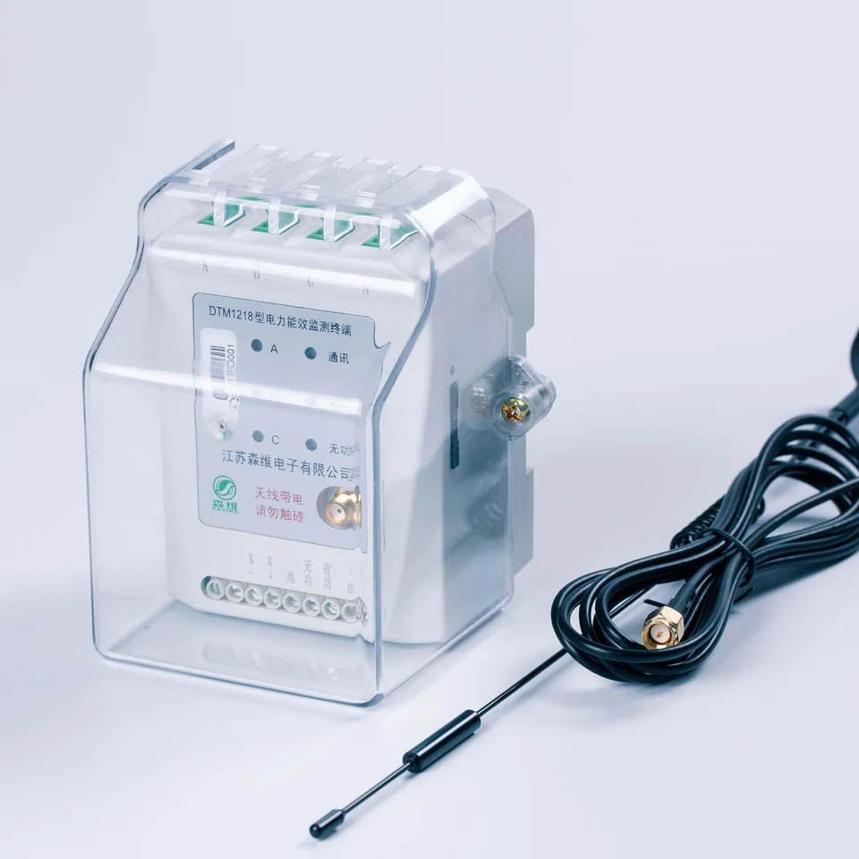 Power Consumption Energy Saving WiFi Electric Meter With Temperature Measurement