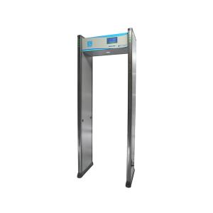 Buy cheap SUNLEADER XLD-G33 33 ZONES LCD display panel remote control Walk Through Gate Archway Metal Detectors for Hotel Airport from wholesalers