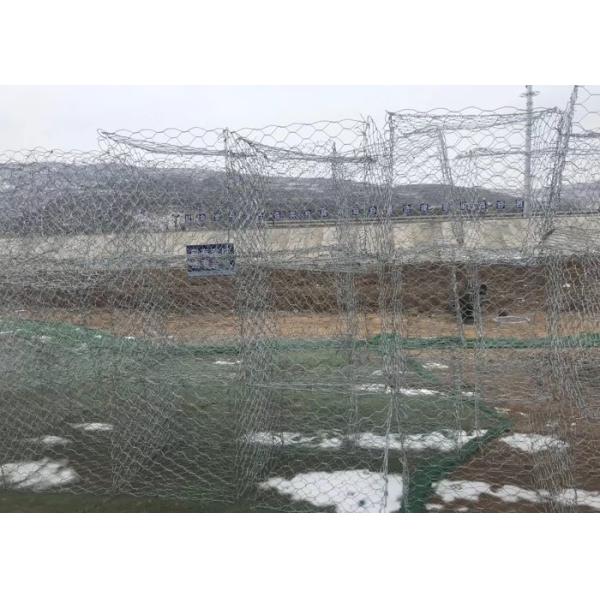 Quality Retaining Wall 60x80mm Gabion Rock Wall Cages for sale