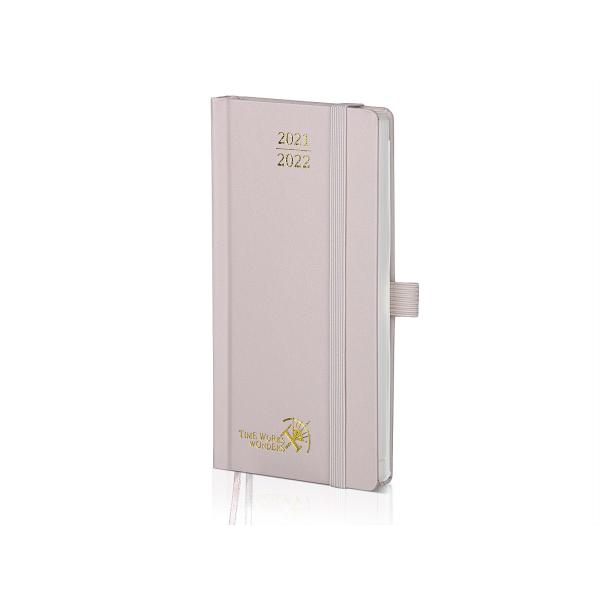 Buy cheap Light Pink Wirebound Hardcover Academic Planner With Hourly Schedule from wholesalers