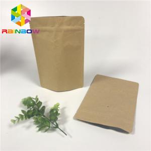 Buy cheap Aluminum Foil Stand Up Pouch Bags , k Stand Up Pouches Gravure Printing With Valve from wholesalers