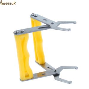 Durable Apiculture Beehive Tools Yellow Beekeeping Frame Grip With Plastic