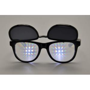 Buy cheap 1.0mm Lense 3D Fireworks Glasses / Plastic Diffraction Glasses from wholesalers