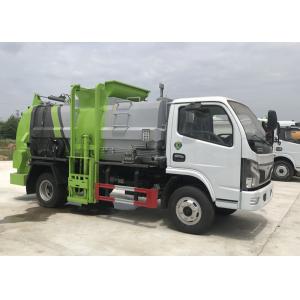 Buy cheap Dongfeng 4X2 120HP 6 Wheeler Side Loader Refuse Truck from wholesalers