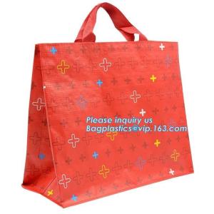 Buy cheap Custom foldable non woven bag Promotional reusable folding shopping bag, custom shopping tote recycle reusable polypropy from wholesalers