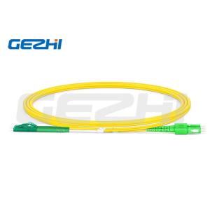 Buy cheap 1310/1550nm LC APC To SC APC Duplex OS2 Single Mode PVC 2.0mm Fiber Optic Patch Cable from wholesalers