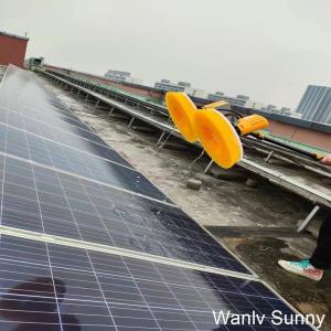 Buy cheap Convenient Solar Panel Cleaner with Double Head and 7.5 M Telescopic Water Fed Handle from wholesalers