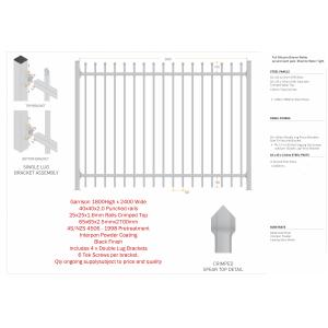 Buy cheap Garrison Fence With galvanized steel and silicon bronze wire from wholesalers
