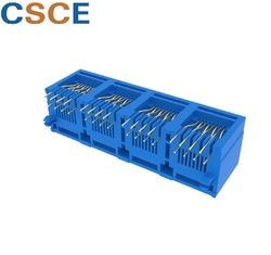 Unshielded 5224-B Series RJ45 Modular Jack RJ45 8p8c Jack Vertical With Post