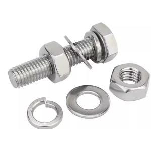 Buy cheap 3/8 1/2 ASTM A193 A194 Hex Heavy Duty Bolt Nut Washer B7 B8 GR 8 8M ASME B16.5 from wholesalers