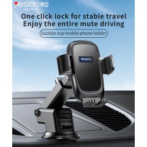Buy cheap Yesido C262 Universal Car Phone Holder with 360° Revolve Flexible Adjustment for 4.7-7.2 Inches Devices from wholesalers