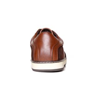 Buy cheap Office Round Toe Lace Up Casual Shoes Classic Brown Slip On Sneakers For Summer from wholesalers