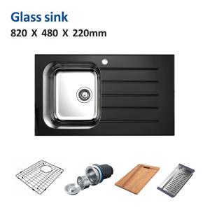 Buy cheap Glass Stainless Steel 32 X 21 Undermount Apron Kitchen Sink from wholesalers