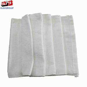 Super absorption Multipurpose wiping rags cut used workshop towel rags White