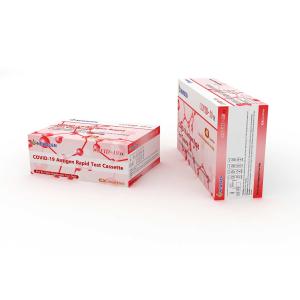 Throat Swab Nasal Swab COVID-19 Ag Rapid Test Cassette