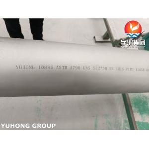 Buy cheap ASTM A790 UNS S37500 Super Duplex Stainless Steel Seamless Pipe from wholesalers