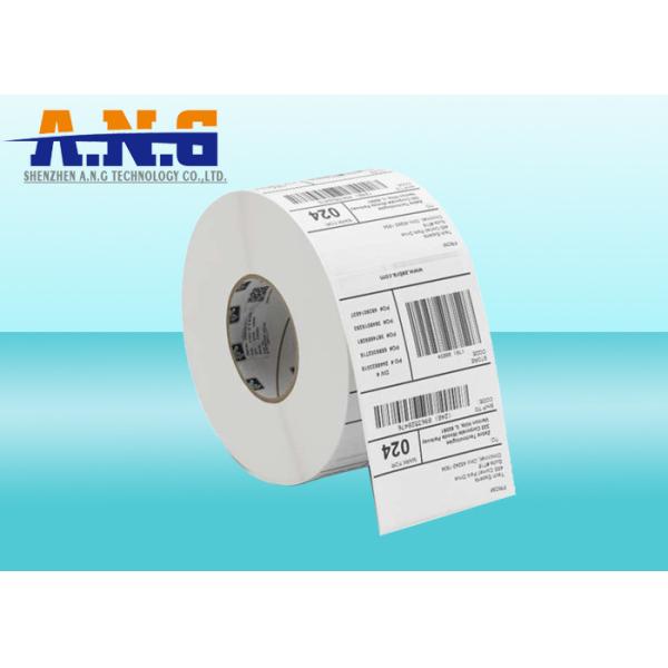 Quality Self Adhesive NFC Sticker Tags / Printed Luggage Tags With Synthetic Thermal Paper for sale