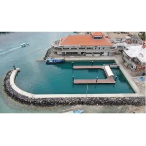 Customized Aluminum Alloy Floating Dock Marine Parts Lake Boat Pontoon