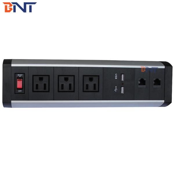 Buy cheap Customizable Movable Desktop Power Outlet For Office / Home / School from wholesalers