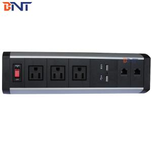 Buy cheap Customizable Movable Desktop Power Outlet For Office / Home / School from wholesalers