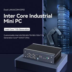 Buy cheap Intel Core I7 Industrial Fanless PC 1165G7 Mini PC With Dual Ethernet Hexa COM from wholesalers