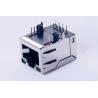 Buy cheap 1x1 Tab-UP Pulse Jack RJ45 LED Connector AutoMDIX 100 Base TX from wholesalers