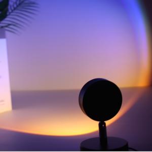 Desktop adjustable usb bedroom decorative table led night single color sunrise