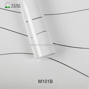 China PVC Glossy Self Adhesive Wallpaper 10m Kitchen Counter Wallpaper on sale