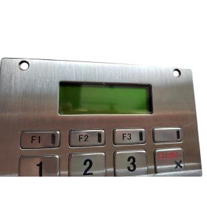 RS485 industrial LCD display keyboard with 16 backlighting numeric S316 keys