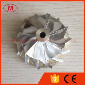 Buy cheap GT2871 50.75/70.40mm 7+7 blades turbo milling/alumunimun 2618/billet compressor wheel for racing from wholesalers