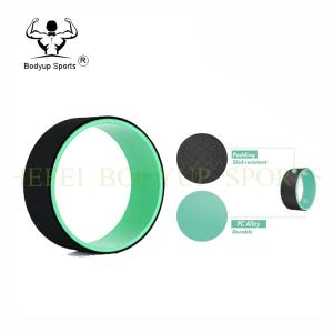 Buy cheap 1.35kg Dharma Yoga Wheel For Beginners , Gym Yoga Equipment High Density TPE Foam from wholesalers