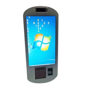Buy cheap SDK Function 21'' Self Service Touch Screen Order Kiosk with Thermal Printer and QR Code Scanner from wholesalers