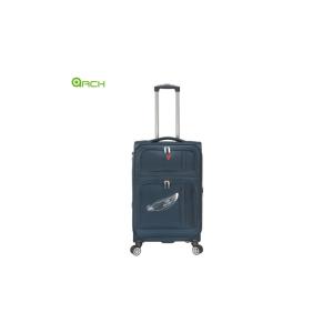 Buy cheap 1680d Polyester Luggage Trolley Case with Two Front Pockets and Spinner Wheels from wholesalers