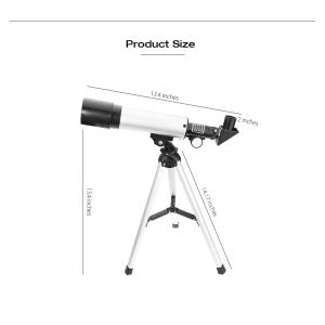 Refractor Aluminum Astronomical Telescope , 360 X 50mm Astronomy Monocular