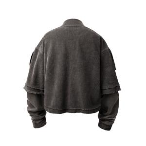 Buy cheap XL Size Plain Dyed Drawstring Pullover Sweatshirt For Spring from wholesalers