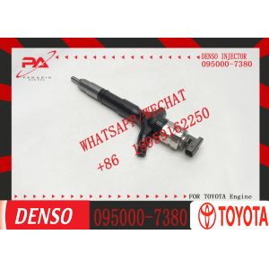 095000-7380 Common Rail Diesel Fuel Injector 23670-30240 Diesel Fuel Injector