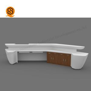OEM ODM Solid Surface Reception Desk