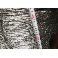 Buy cheap Galvanized Twist Barbed Wire for Security Fencing 200m/roll product