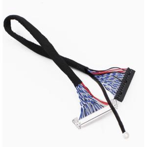 Lvds 40 Pin Cable Shielded Low-Voltage Harness For Data Transmission And Display