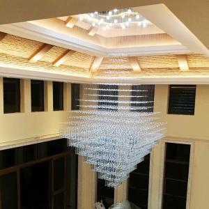 Custom Chandelier Light Hotel Lobby Big Luxury Crystal Chandeliers zhongshan