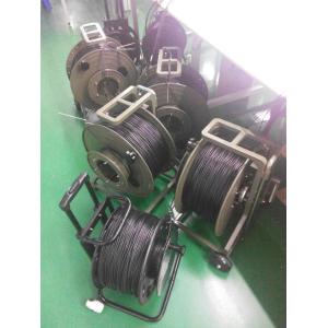 Buy cheap Metal Fiber Optic Cable Reel With Moved / Pushed / Pulled Wheels from wholesalers