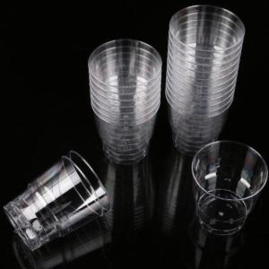 PS Disposable Cups 1.5 Oz Plastic Cups For Hot And Cold Beverages In Party