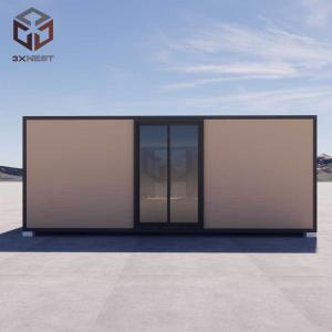 Steel Fabricated Modular Expandable Homes Container Shelter Customizable