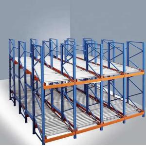 Buy cheap Heavy Duty Q235B Steel Gravity Pallet Flow Racking System for Warehouse Storage Optimization from wholesalers