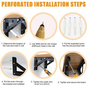 Buy cheap Collapsible Shelf Hinge Wall Mounted for Customer's Request Bench Table Space Saving from wholesalers